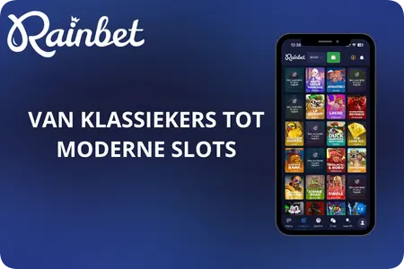 Breed aanbod aan online slots bij Rainbet Casino